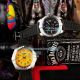 High Replica Breitling Avenger Black Dial Silver Bezel  Black Rubber Strap Watch 43mm (5)_th.jpg